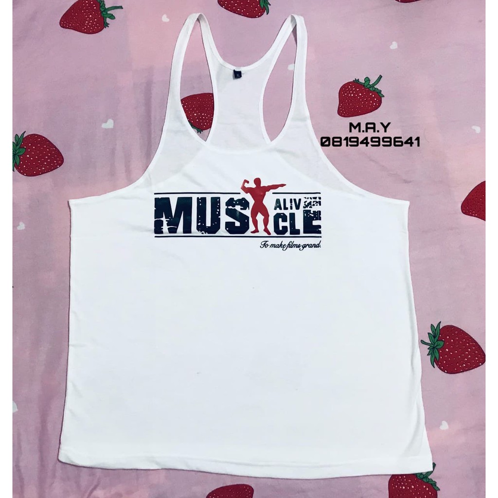 Áo Ba Lỗ Tập Gym Nam Muscle