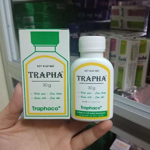 Combo 5 lọ bột khử mùi Trapha