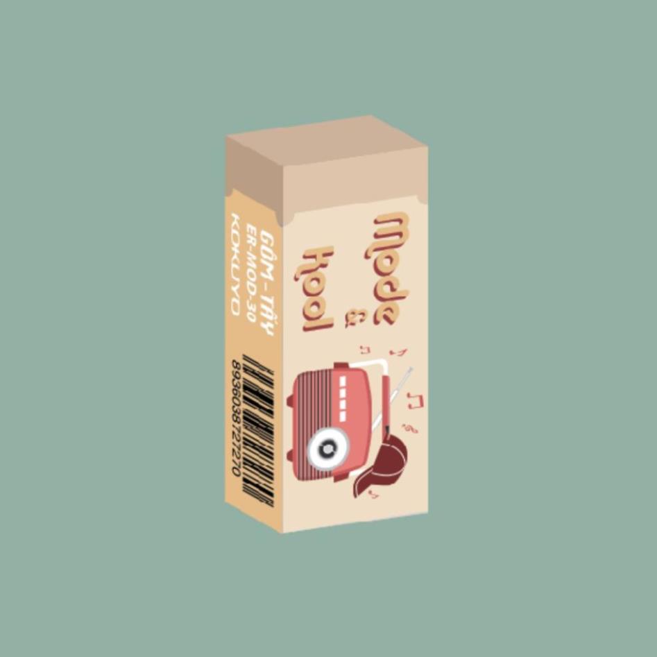 Gôm Trắng Tẩy Không Bụi Campus Mode & Kool