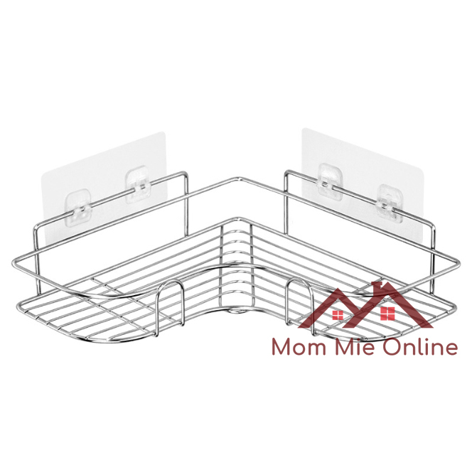 Bathroom & Kitchen Stainless Steel Shelf, no screws required