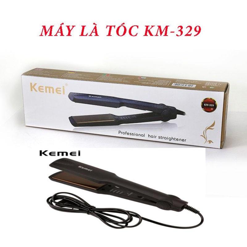Máy là tóc, máy duỗi tóc, máy làm thẳng tóc đa năng 4 mức chỉnh nhiệt Kemei KM- 329 tạo kiểu tóc Mini, máy ép tóc mini, máy làm tóc mini, máy ép thẳng tóc cao cấp