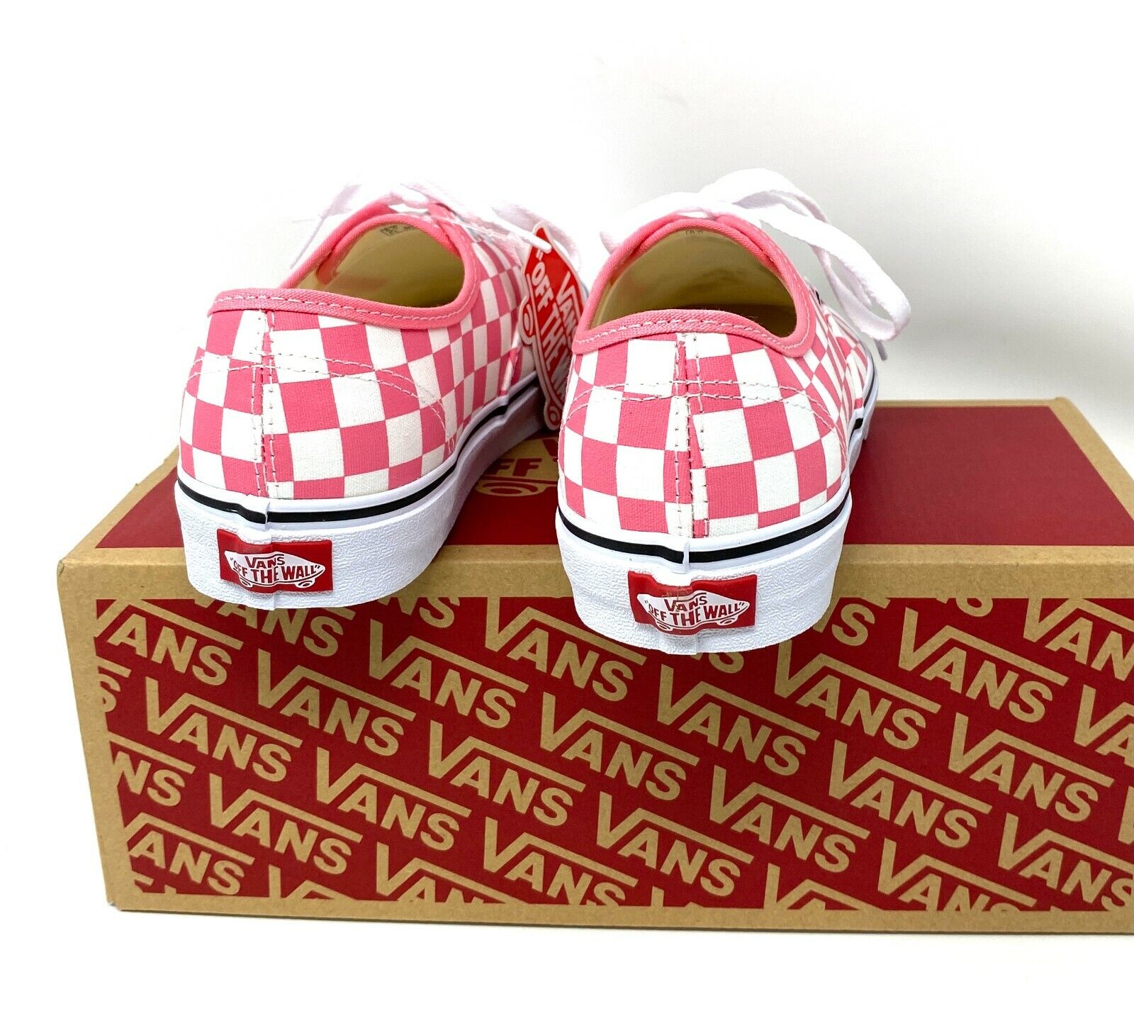 Chính Hãng Giày Vans Authentic Checker Pink / Valentines