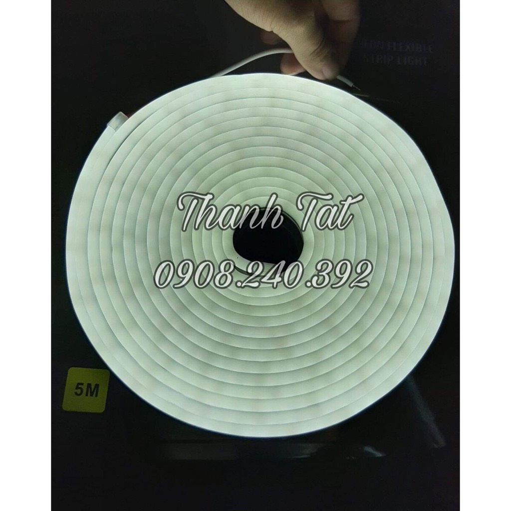 [HCM]Led dây uốn chữ Neon Flex 12Vdc cuộn 5m