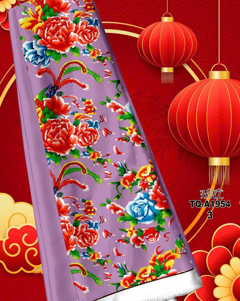VẢI LỤA LONG PHỤNG 1301241610 ( KHỔ 1M5)