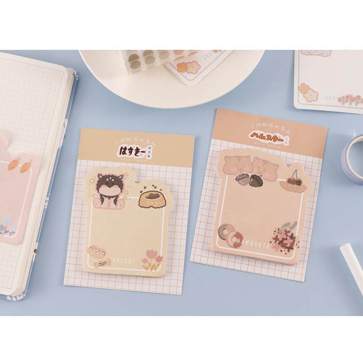 Giấy ghi chú note hình ảnh đáng yêu