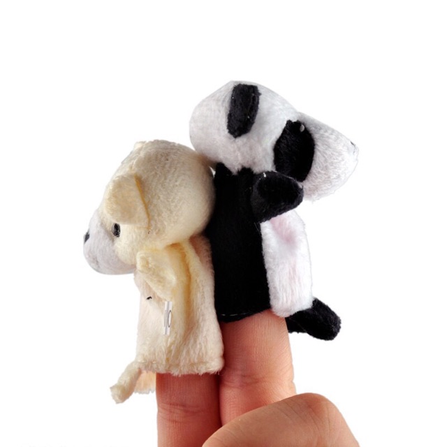 [HCM]Animals finger - Bộ rối ngón tay con vật