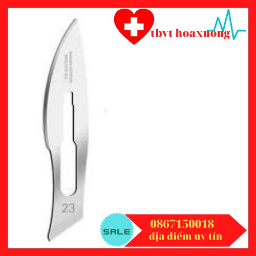 Lưỡi dao mổ số 23 dùng cho cán dao số 4