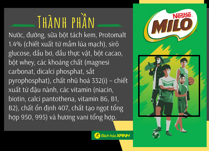 Thức uống lúa mạch Milo Active Go 180ml - Tạp hóa Bát Muội