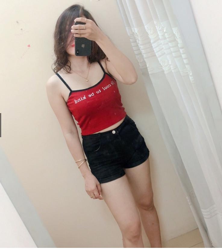 Áo thun 2 dây nữ