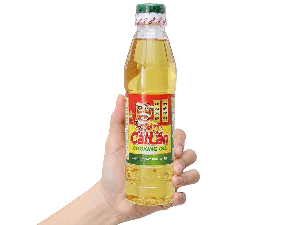 Thùng 24 chai dầu ăn Cái Lân 400ml