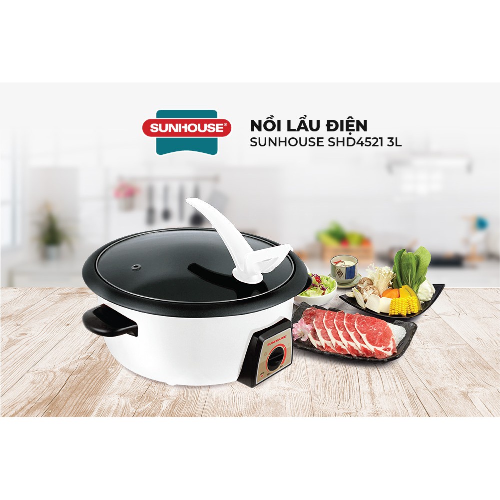 Lẩu Điện 3L Sunhouse Shd4521