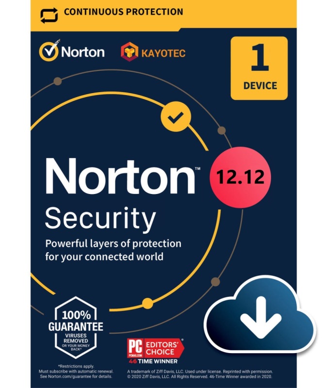 Bảng giá Phần mềm Norton Security 1 Device CTKM 12-12 Phong Vũ