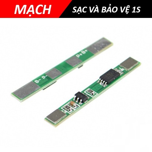Mạch Sạc Và Bảo Vệ Pin Lithium 1S - 3.7V