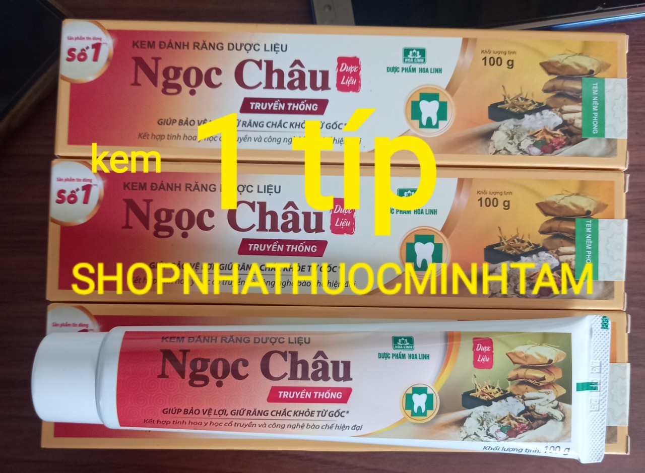 KEM ĐÁNH RĂNG DUOC LIỆU NGỌC CHÂU ( 1 TÍP )