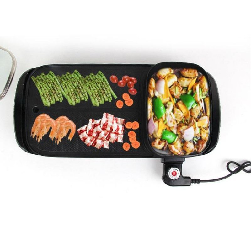 [HCM][BẾP ĐIỆN LẨU NƯỚNG 2 NGĂN MINI]