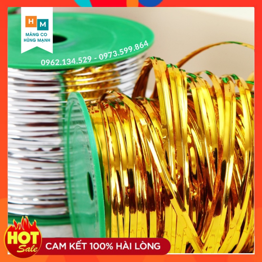 Kẽm làm hoa Handmade - CUỘN TO, CUỘN BÉ
