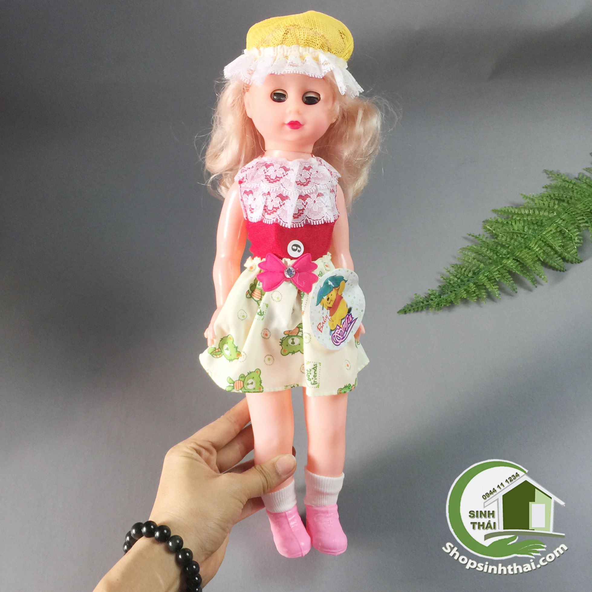 [HCM]Búp bê em bé lớn có nhạc 40cm x 12cm