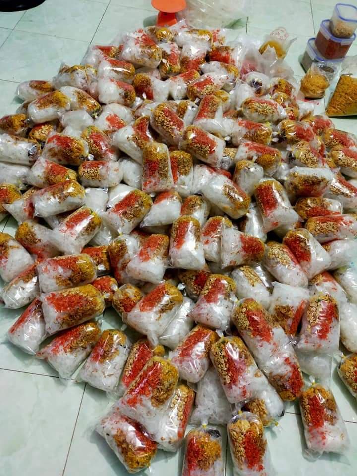 bánh tráng satế tắc siêu cay -1 bịch