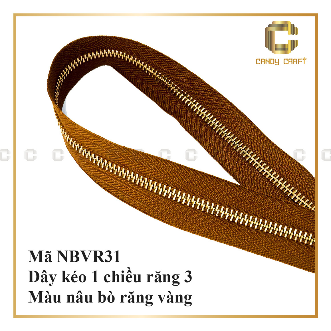 [HCM]Dây kéo 1 chiều răng 3 (không kèm đầu khóa) - phụ kiện làm túi xách