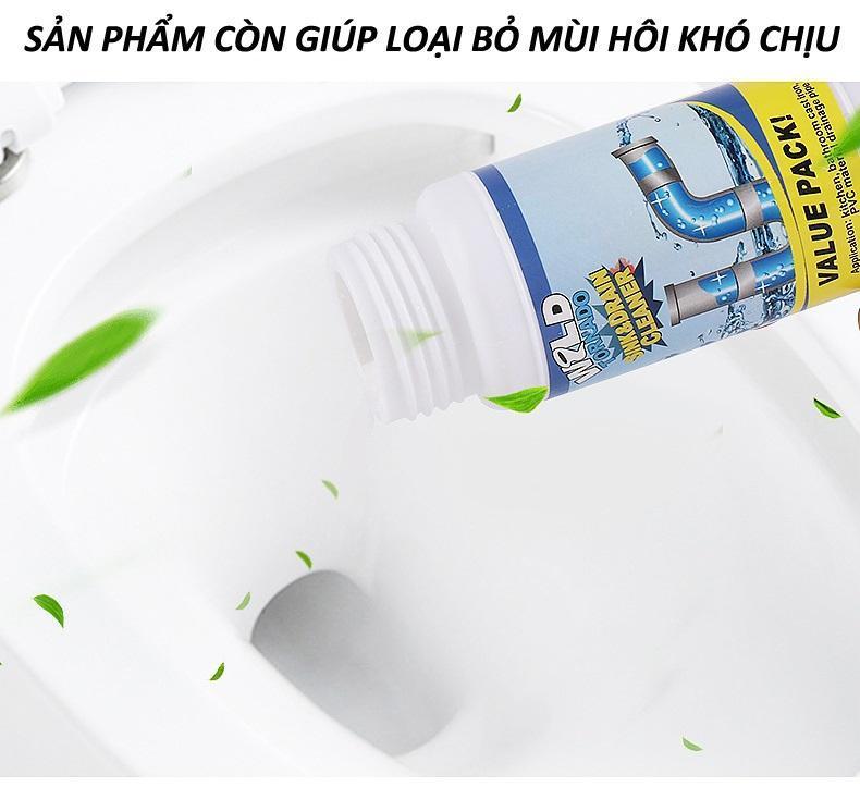 CHAI BỘT THÔNG ỐNG CỐNG,THÔNG TẮC NHÀ VỆ SINH - BỘT THÔNG TẮC CỐNG, KHỬ MÙI DIỆT VI KHUẨN TIỆN ÍCH