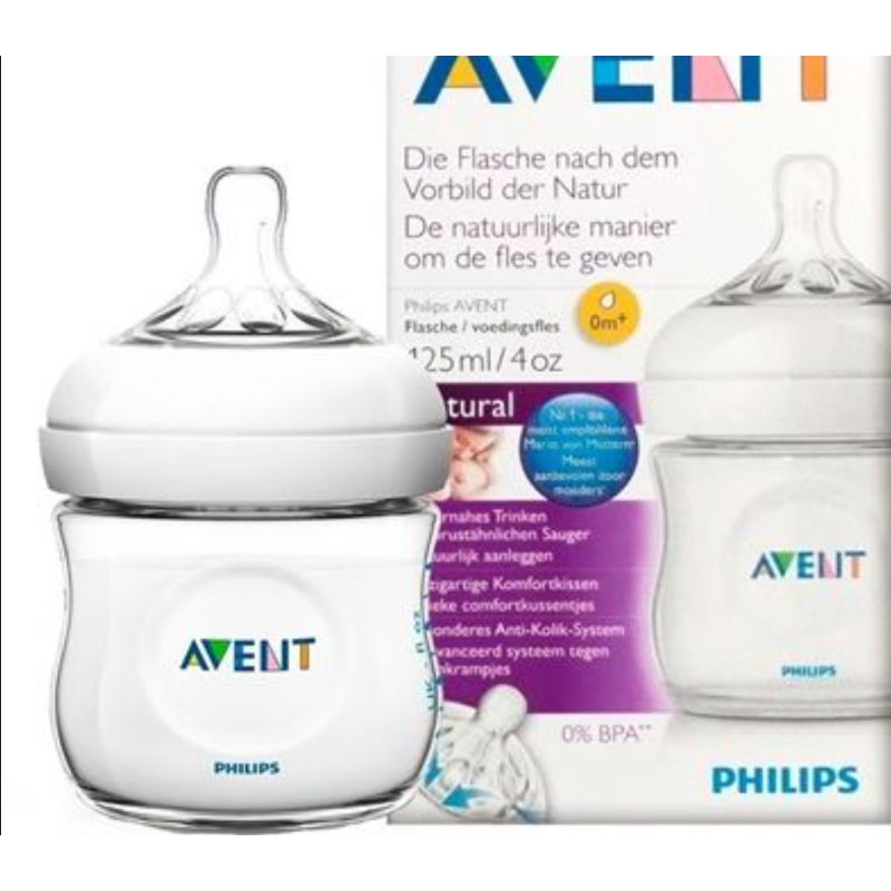 Bình sữa Philips Avent Naturals 125ml