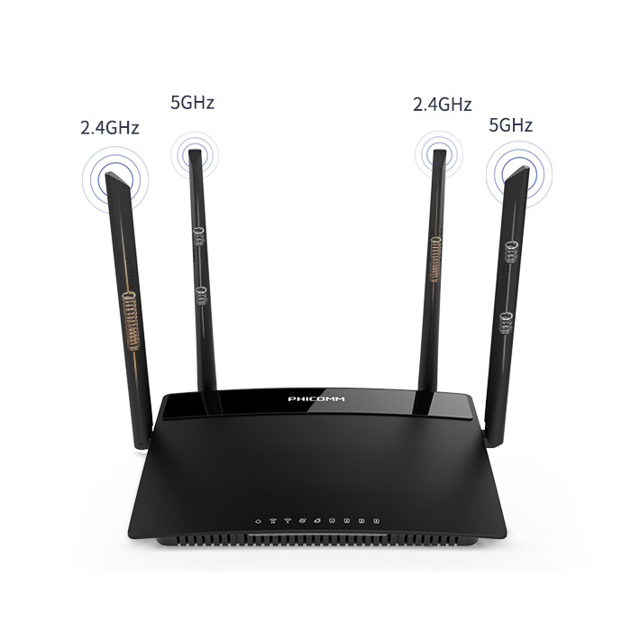 SALE - Bộ Wifi Router Phicomm K1S 1200Mbps AC Dual 2.4G / 5G Sự Lựa Chọn Hoàn Hảo cho Kết Nối Internet Tốc Độ Cao