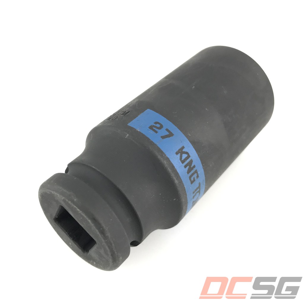 Đầu tuýp đen dài 1/2"-27mm Kingtony 443527M | DCSG