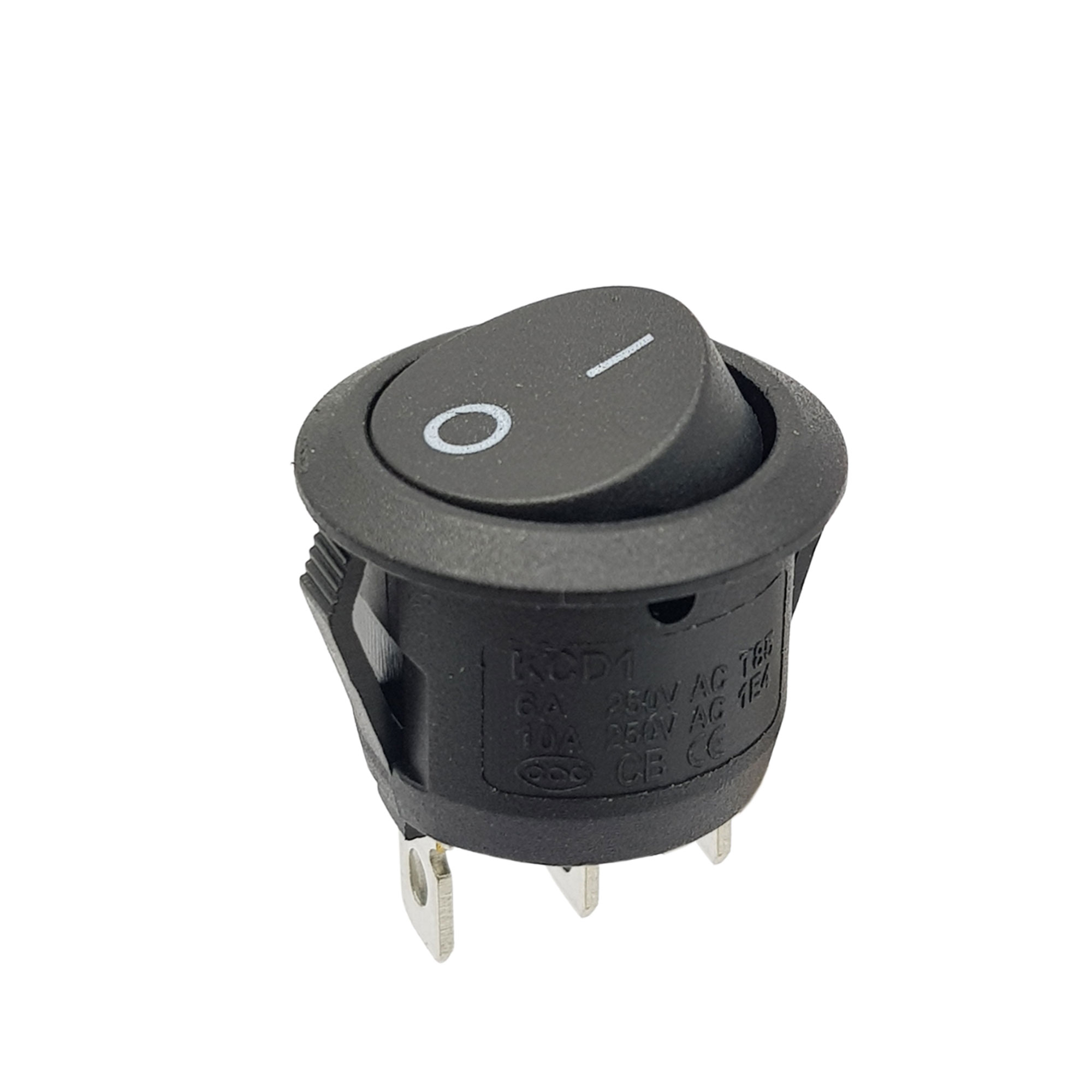 Bộ 4 Công tắc bập bênh tròn KCD1-3 20mm