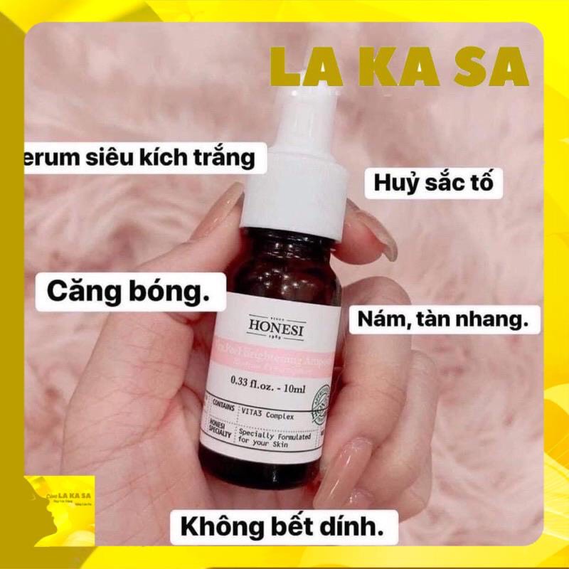 Serum HONESI Chính Hãng TRẮNG DA Mờ Thâm HÀN QUỐC (hộp 5 lọ)