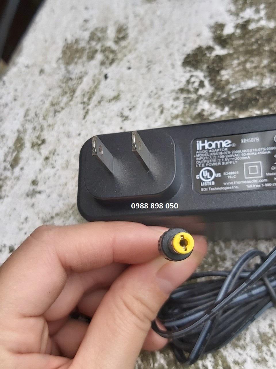 NGUỒN 7.5V 2A