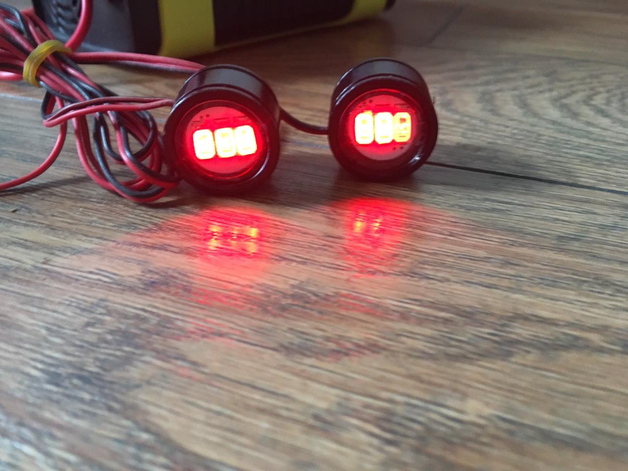 ĐÈN LED- CẶP ĐÈN CHỚP CHÂN GƯƠNG,BẢN SỐ
