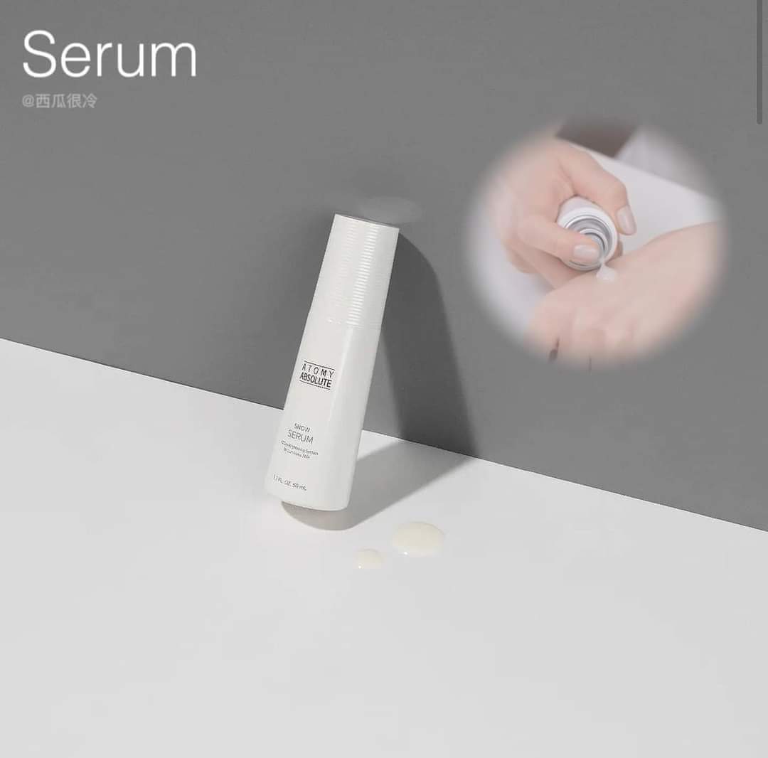 Tinh chất Serum dưỡng da Atomy Absolute Snow Serum MỚI