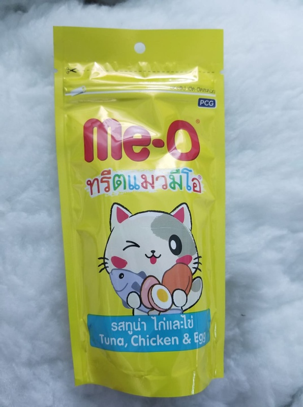 Snack bánh thưởng cho mèo vị cá ngừ MeO Tuna Thái Lan 50g