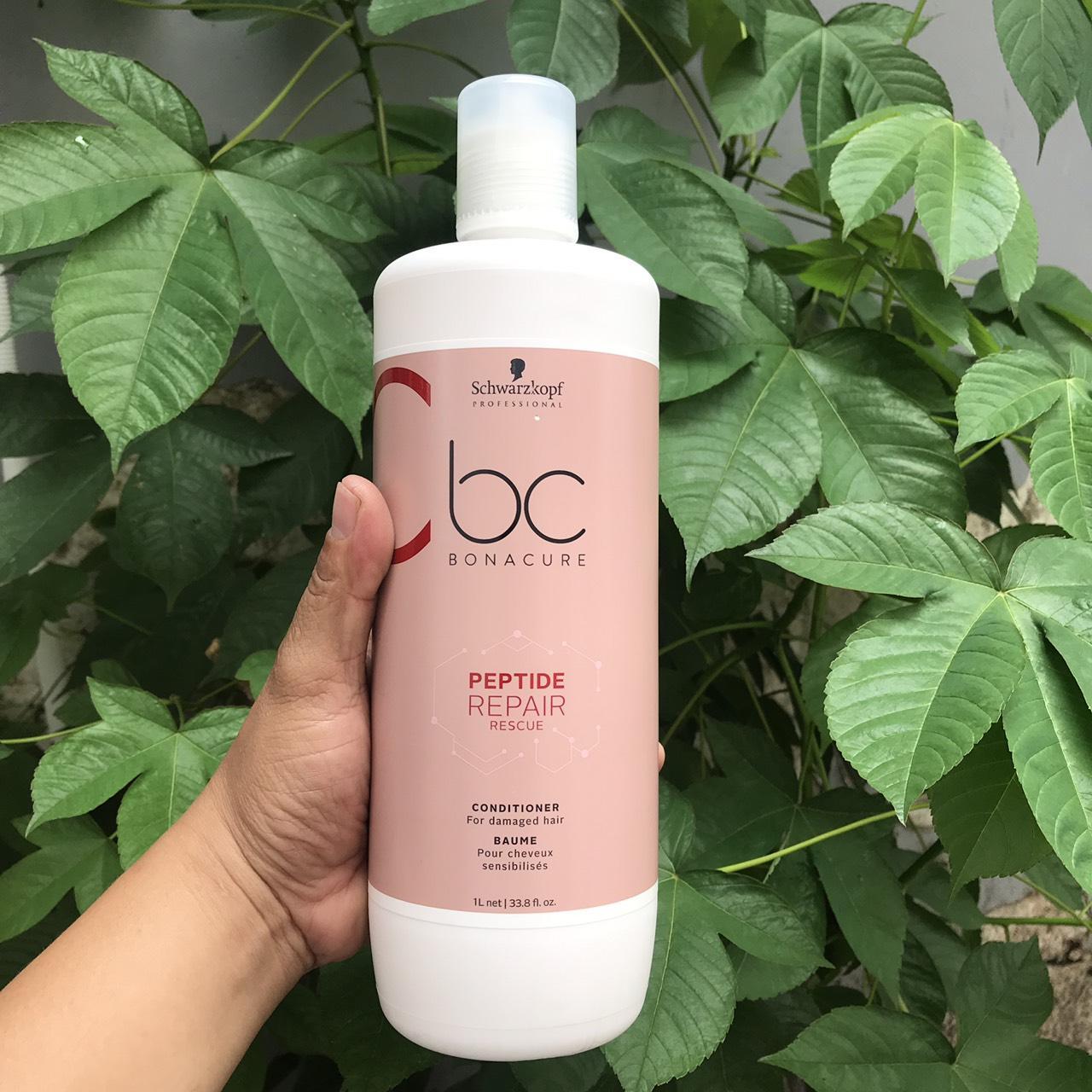 Dầu xả phục hồi tóc hư tổn Schwarzkopf BC Repair Rescue Conditioner 1000ml
