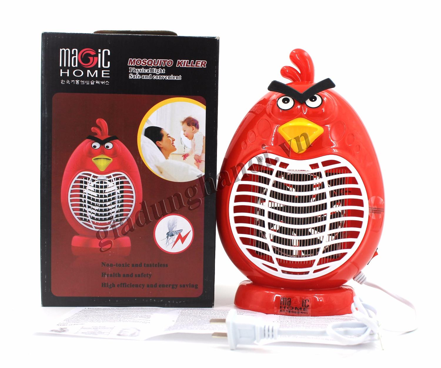 Đèn bắt muỗi hình thú Magic tiện dụng