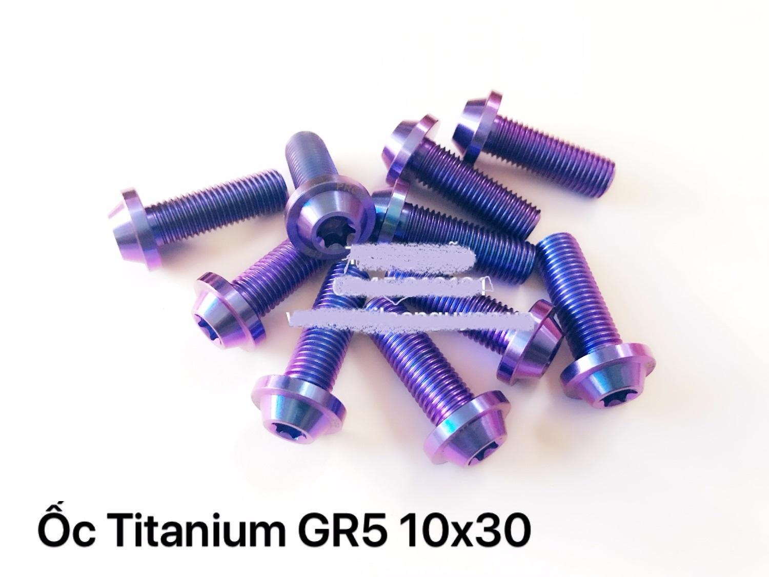 [HCM]ỐC TITANIUM GR5 đủ 10x30