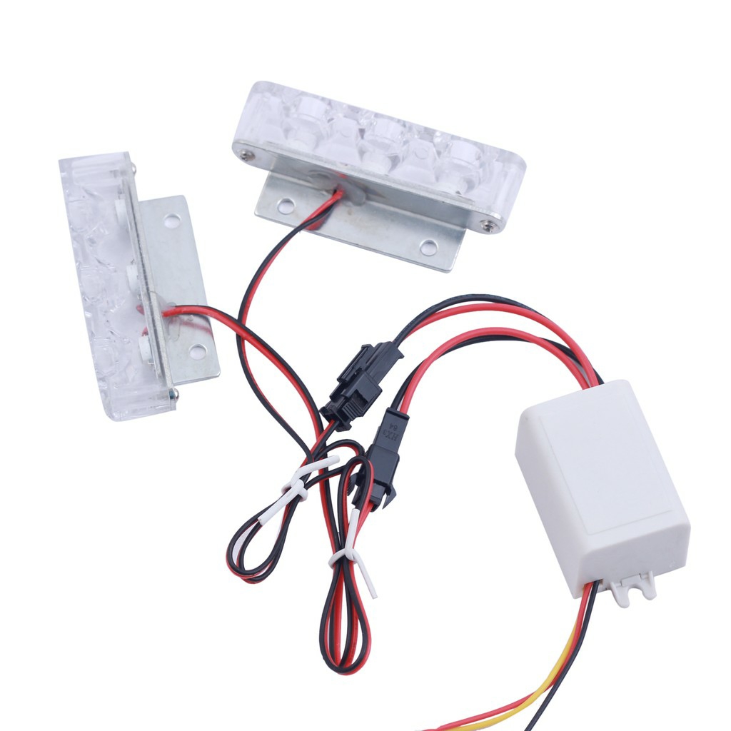 Cặp đèn chớp xanh đỏ K1 xe máy 12V ( giá 1 bộ )