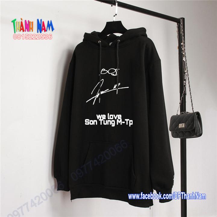 ÁO HOODIE SƠN TÙNG, ÁO SƠN TÙNG, ÁO CHỮ KÝ SƠN TÙNG