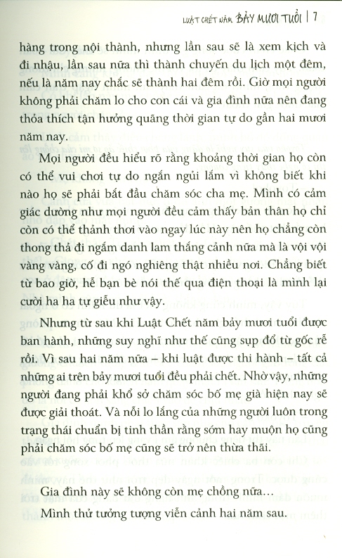Luật Chết Năm 70 Tuổi