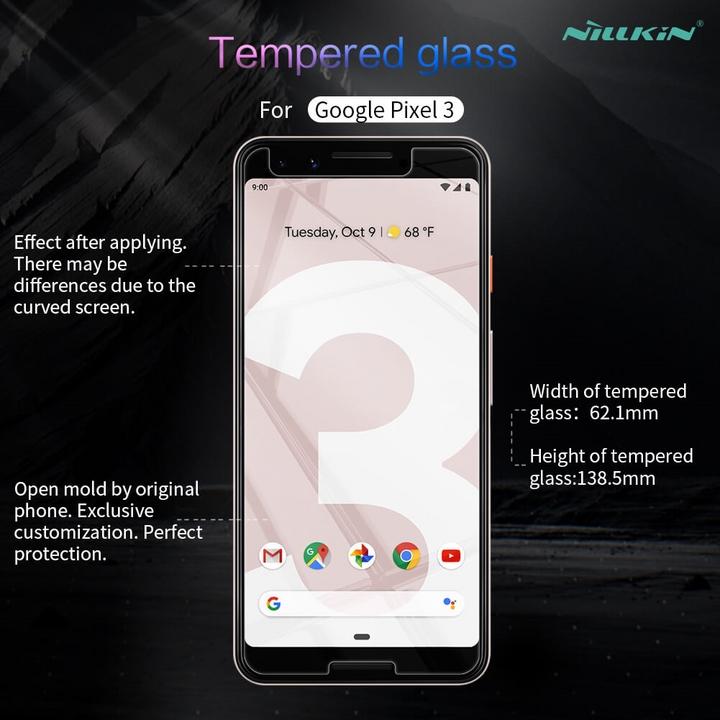 [HCM]Cường lực Pixel 3 Nillkin H+ Pro