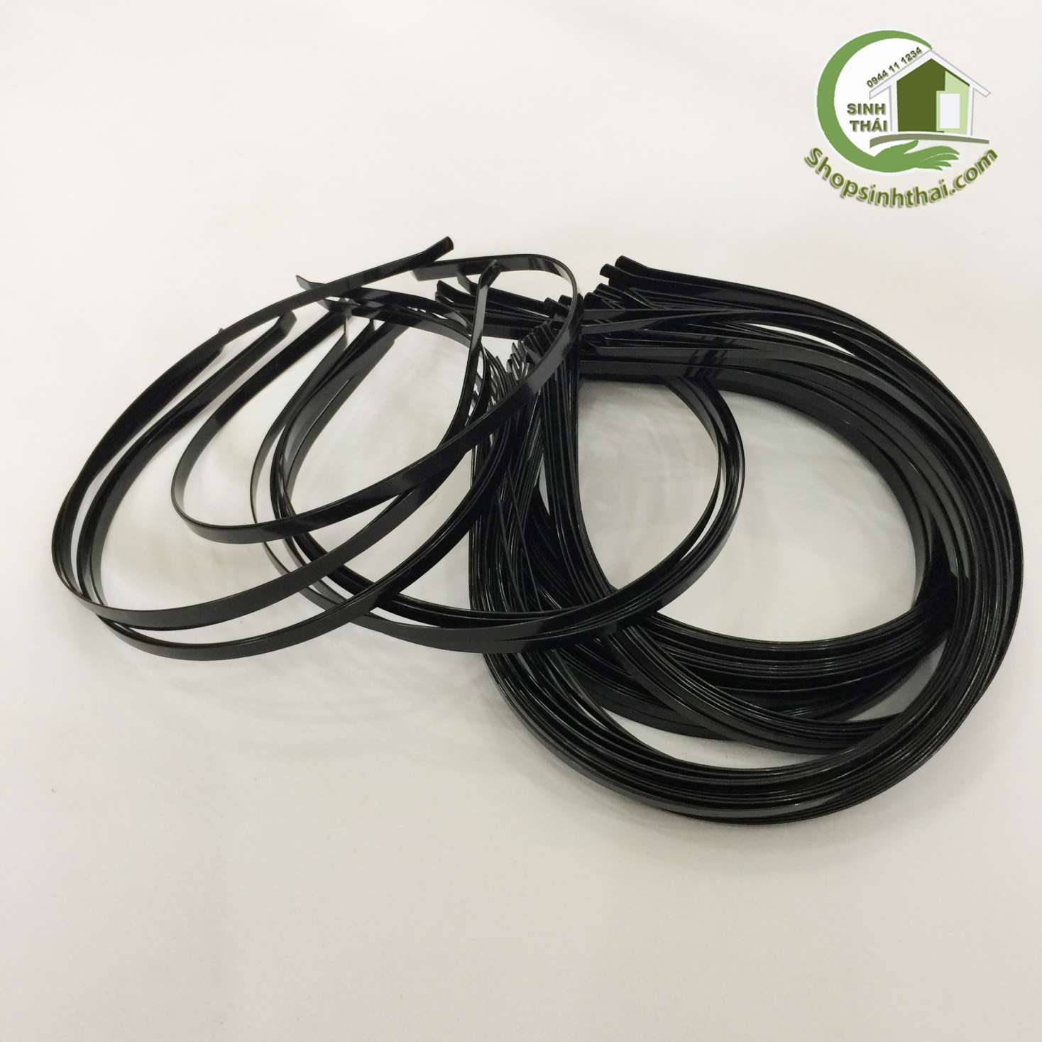 [HCM]Bờm cài tóc bằng kẽm màu đen