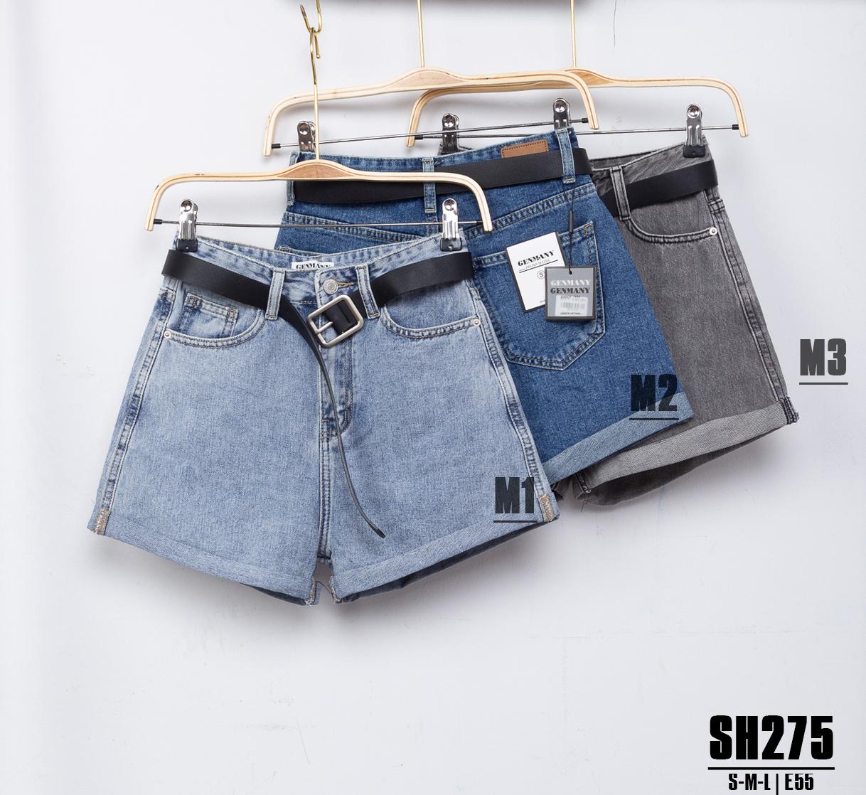 Quần short jean nữ Genmany