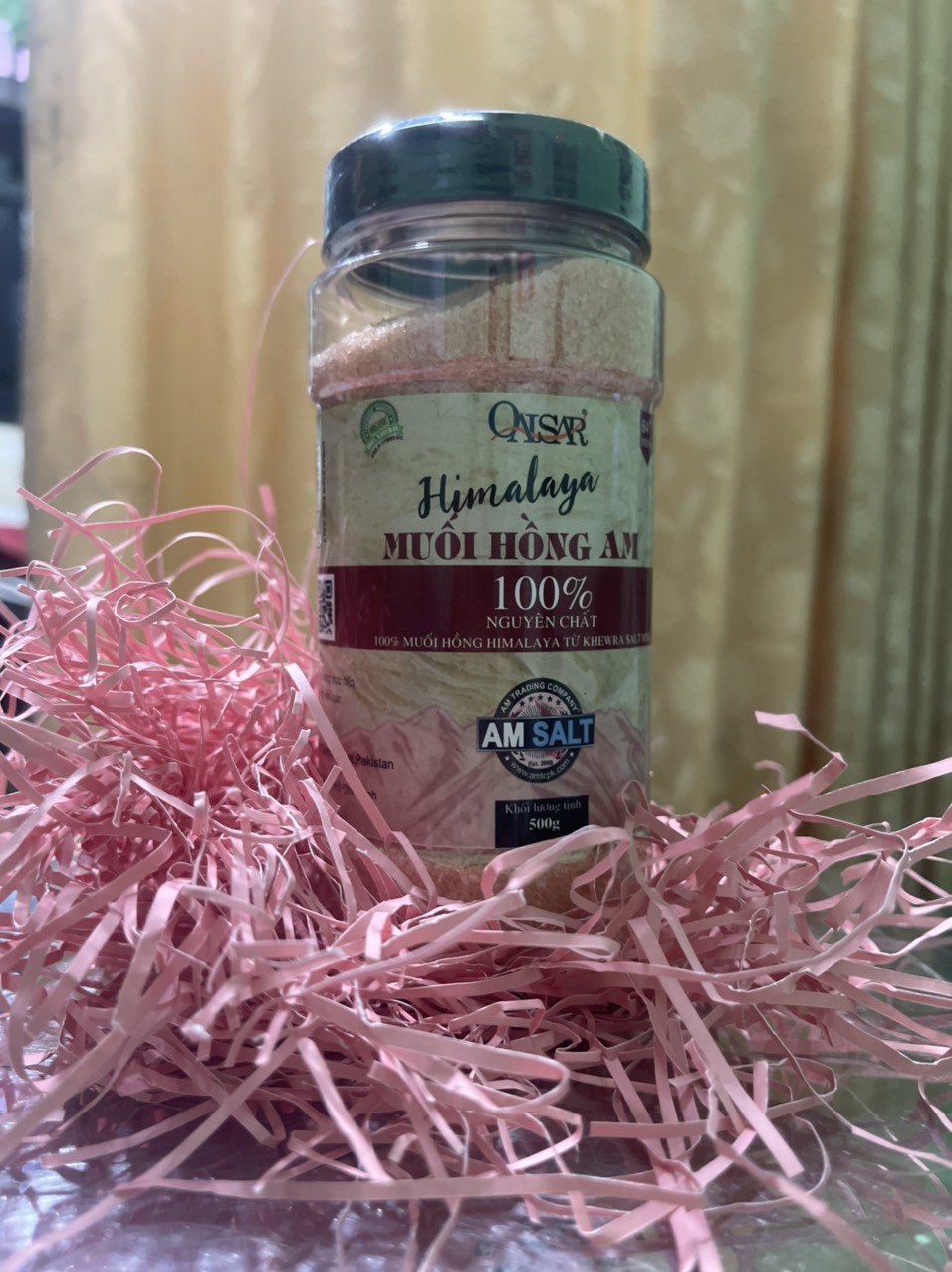 (Hàng nhập khẩu) Muối Hồng Himalaya 500g