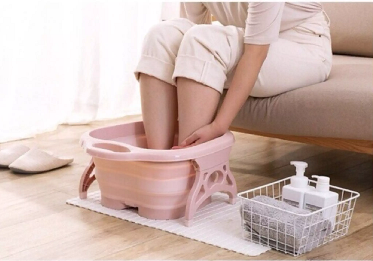 Chậu Ngâm Chân Gấp Gọn (giao màu ngẫu nhiên)