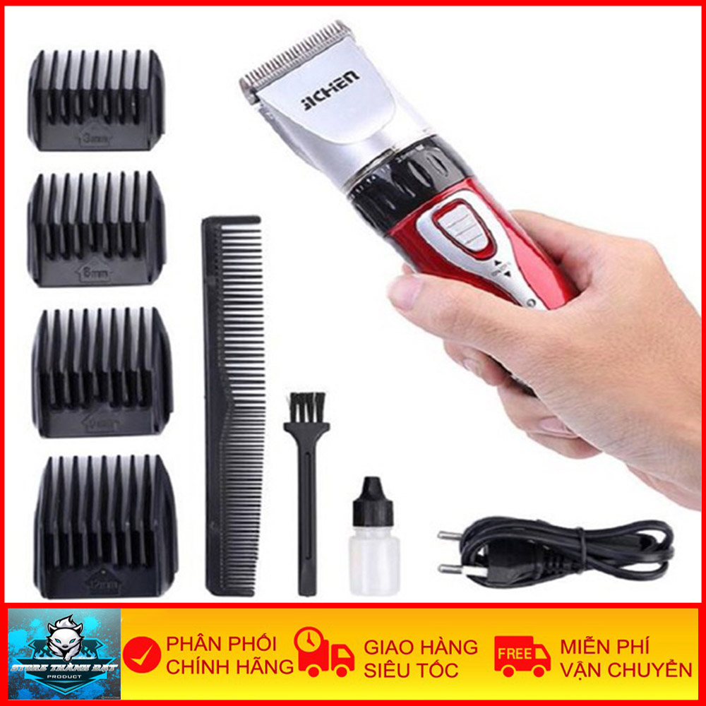 [Tăng Đơ] Tông Đơ Tạo Mẫu Tóc, Cắt Tóc Nam, Cắt Tóc Trẻ Em JiChen 0817 Kèm Bộ Dụng Cụ Đi Kèm Tông Đơ - An Toàn, Tiện Lợi - Tông Đơ Gia Đình Bảo Hành 1 Năm
