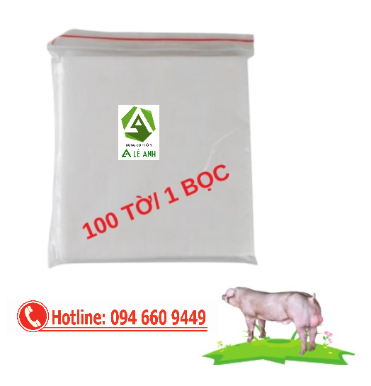 Giấy lọc tinh heo dạng vuông