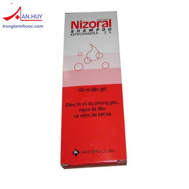 Dầu gội trị gàu nấm Nizoral 100ml
