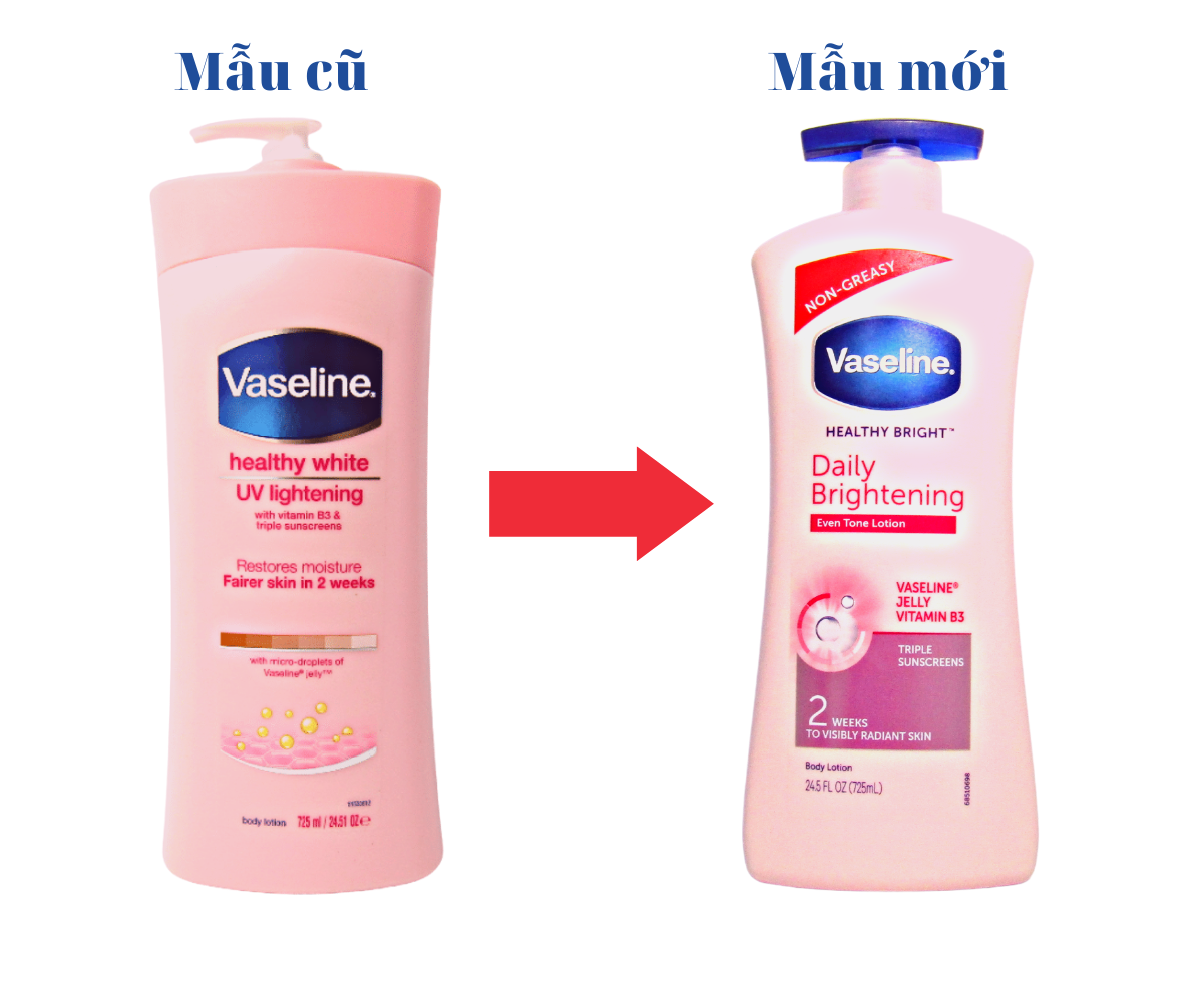 Sữa Dưỡng Thể Vaseline Body Lotion 725ml