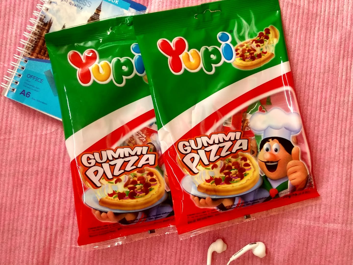 Kẹo Yupi Gummi Pizza (96g)