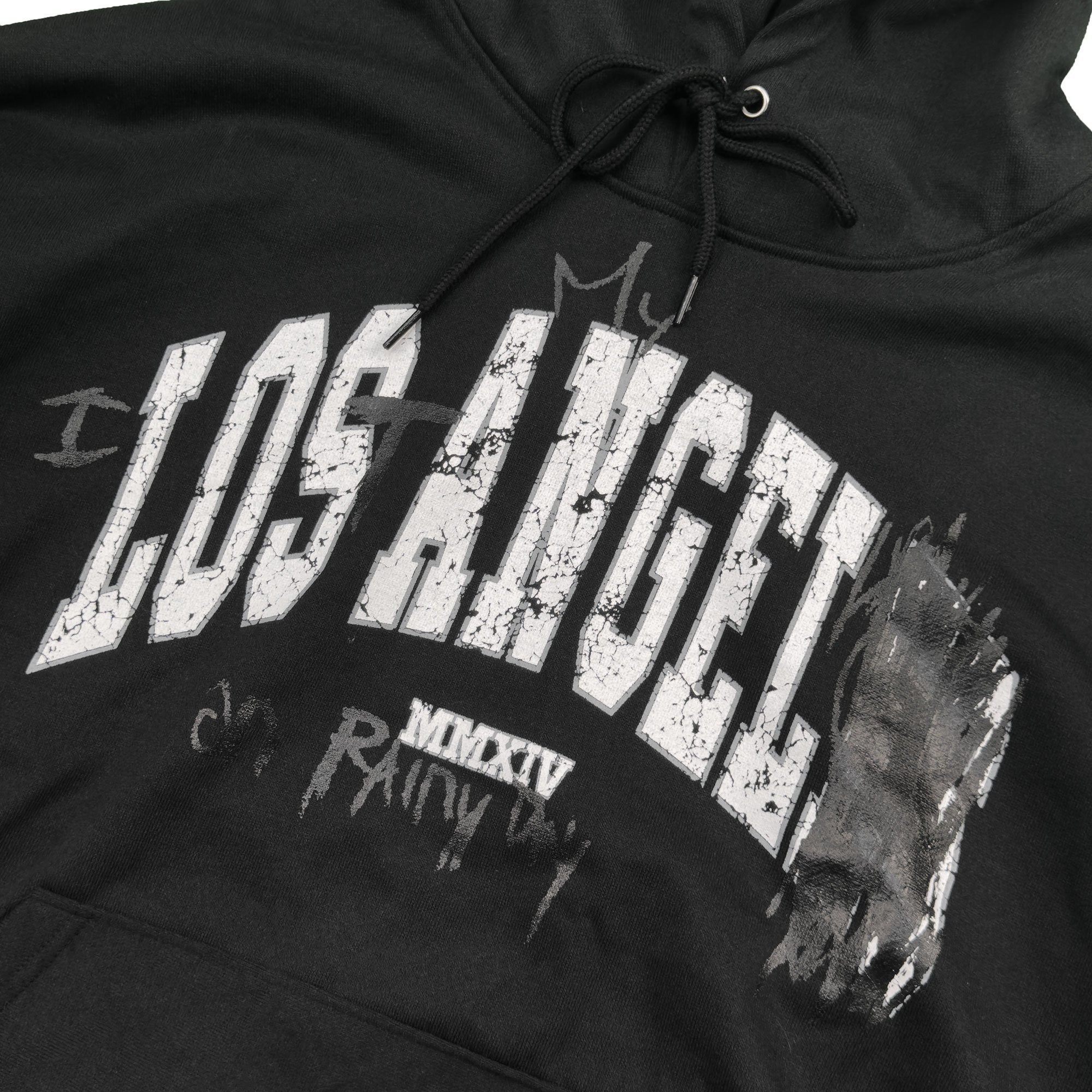 Áo hoodie LOST - BLACKORP - Unisex, Form suông rộng, nỉ chân cua